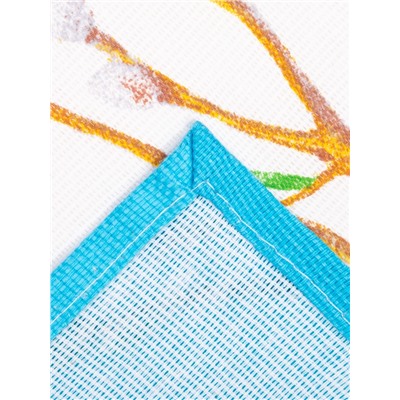 Скатерть Доляна Happy Easter 110×144 см, 100% хлопок, 164 г/м²