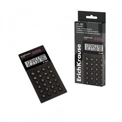 Калькулятор  8 разрядов 120х58 мм PC-987 Classic черный карманный 62008 ErichKrause