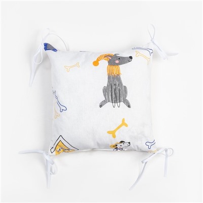 Бортики в кроватку Крошка Я «My doggy» (35×35 см - 8 шт.), 100% хлопок