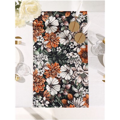Дорожка на стол Этель Meadow flower 40×146 см, 100% хлопок, саржа 190 г/м²