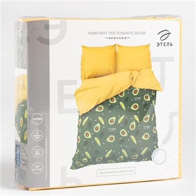 Постельное бельё 1.5-спальное «Этель» Avocado, поплин