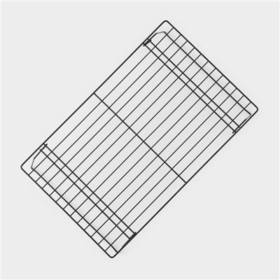 Решётка для глазирования и остывания кондитерских изделий, 3 яруса, 40.5×25 см, чёрная