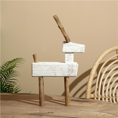 Сувенир «Олень», 25×14.5×43 см, манговое дерево