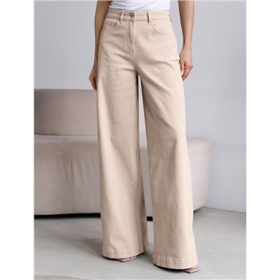 Джинсы из денима с эластаном