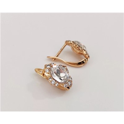 Серьги с кристаллами Swarovski