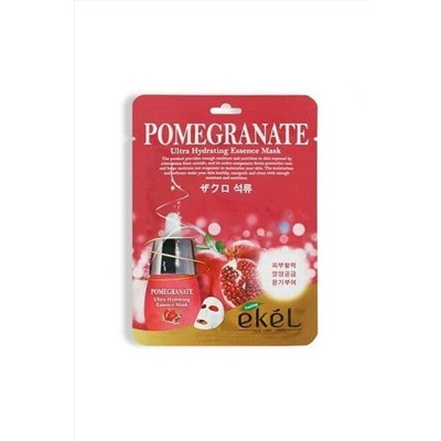 Ekel Маска тканевая с экстрактом граната, 25 мл KRISTALLER, 1107449