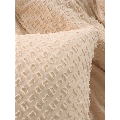 Постельное бельё 1.5-спальное LoveLife Tufting Квадрат, микрофибра