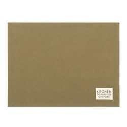 Набор салфеток «Этель» Kitchen, зелёный, 30×40 см - 2 шт., 100% хлопок, саржа 220 г/м²