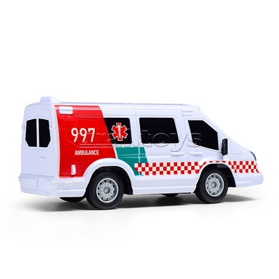 Машина "Спасательная служба" р/у, 27 MHz, в коробке