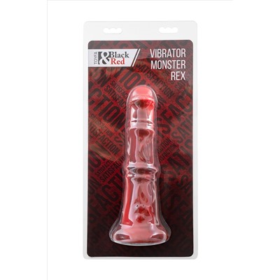 Силиконовый вибратор Monster Rex - 24,5 см.