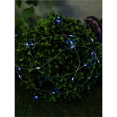 Гирлянда с питанием от солнечных элементов Роса / FN-906 /уп 2/120/10 м 100 ламп холодный свет