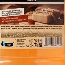 Жидкое мыло Rain Хозяйственное 5 л