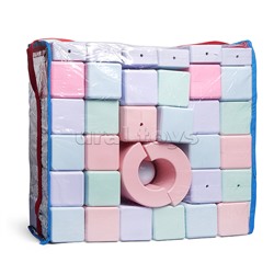 Конструктор "Строитель" 58 д. нюд. в сумке ПВХ