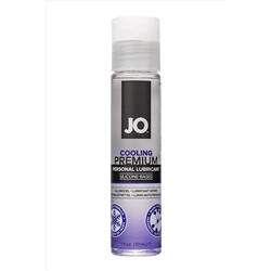 Охлаждающий лубрикант на силиконовой основе JO Premium COOLING - 30 мл.