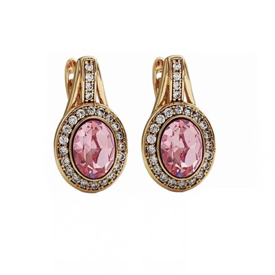 Серьги с кристаллами Swarovski