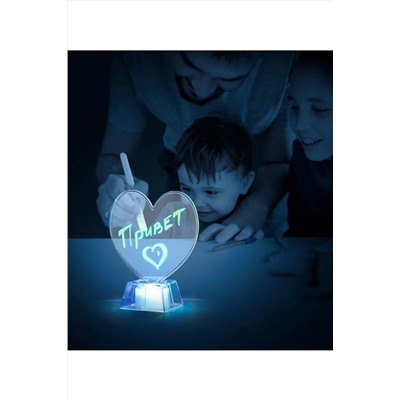 61106 Ночник Сердце НАТАЛИ, 1205507