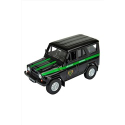 Игрушка модель машины УАЗ 31514 ЛЕСНАЯ ОХРАНА WELLY, 267454