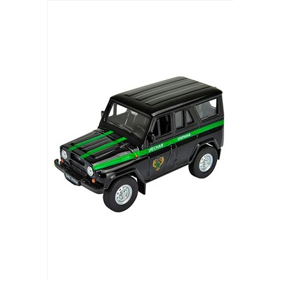 Игрушка модель машины УАЗ 31514 ЛЕСНАЯ ОХРАНА WELLY, 267454