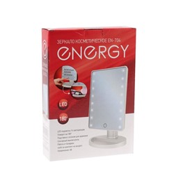 Зеркало ENERGY EN-704, подсветка, 26×17×12 см, от батареек 4хАА