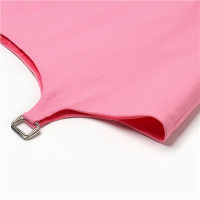 Юбка мини джинсовая женская MIST: Denim, размер 46, светло-розовая