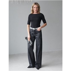 Джемпер  из премиального хлопка с эластаном