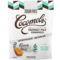 Cocomels, Coconut Milk Caramels, Sea Salt, 2.75 oz (78 g)