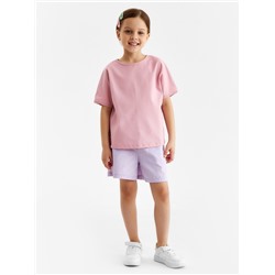 Футболка детская MINAKU, розовая, рост 128 см