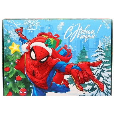 Коробка складная «С Новым годом», 21×15×5 см