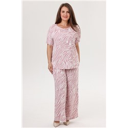 Брюки женские  121/21/Белый, пудровый