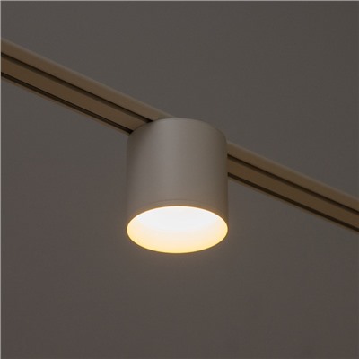 Светильник трековый BayerLux SLIM «Цилинр», LED, 12 Вт, 3000K-6000К, 48 В, CRI90, 8×8×7.5 см, белый