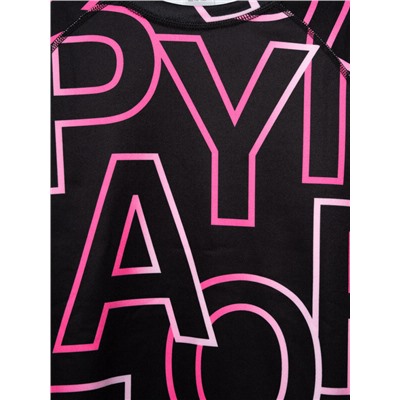 Термокомплект трикот. для девочек: фуфайка (футболка) с длин. рук, брюки