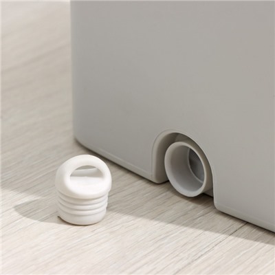 Швабра с отжимом и ведром Raccoon, ведро с отсеками, швабра плоская, 2 кармана, 32×12×142 см, дополнительная насадка из микрофибры