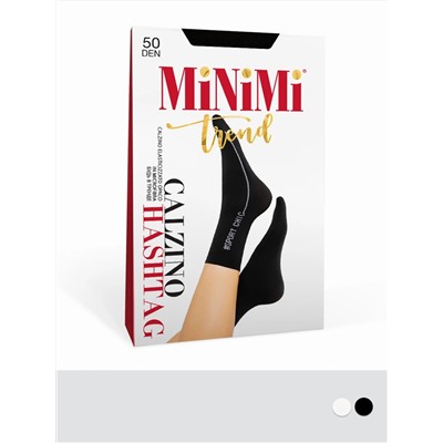 Minimi Носки calz. HASHTAG 50 носки (с надписью)