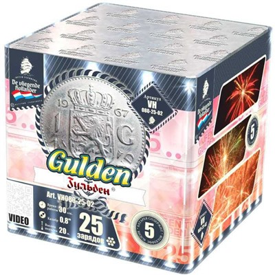 Фейерверк VH080-25-02 Гульден / Gulden (0,8" х 25)