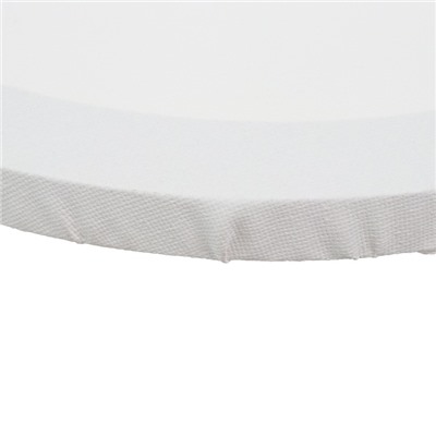 Холст на подрамнике овальный, хлопок 100%, грунт акриловый, 1.5×30×40 см, мелкозернистый, 280 г/м²