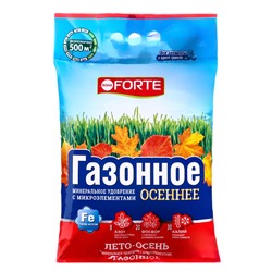 Удобрение комплексное Бона Форте с микроэлементами для газона (осень), 5 кг