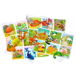 Пластиковое лото для малышей (нов) 3+ Играем в прятки. Кто это спрятался? \ Куликова Е.Н., Сухарева О.В.