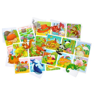 Пластиковое лото для малышей (нов) 3+ Играем в прятки. Кто это спрятался? \ Куликова Е.Н., Сухарева О.В.