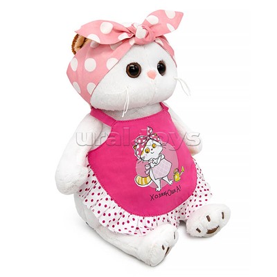 Кошка Ли-Ли "Хозяюшка" в фартуке