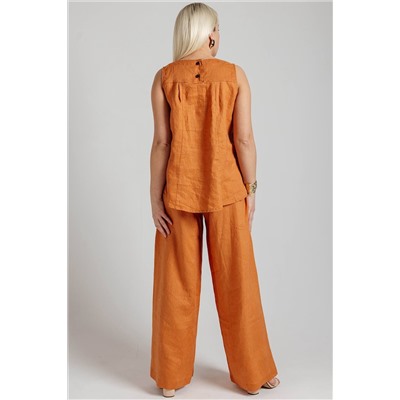 Брюки женские  Б3801/02/Терракотовый