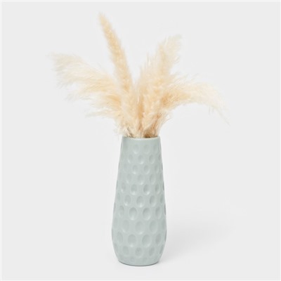 Ваза для цветов, пластик, 10×10×23 см, 1.2 л, зелёная