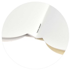 Блокнот фигурный 120х117 мм 30л без линовки "МОДНЫЙ ЕНОТ" 67598 Феникс