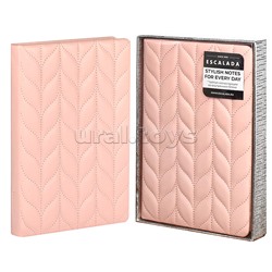 Ежедневник недатированный Escalada, #От-кутюр, А5, 164 л., Лайка розовый