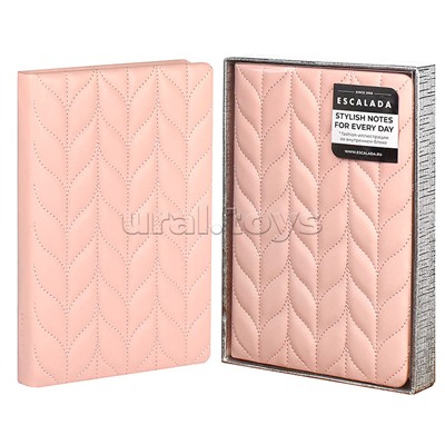 Ежедневник недатированный Escalada, #От-кутюр, А5, 164 л., Лайка розовый