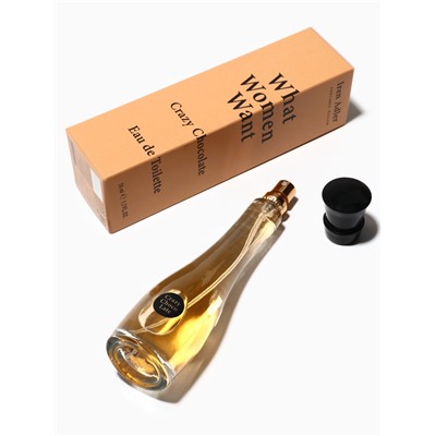 Туалетная вода женская What Women Want Crazy Chocolate, 50 мл