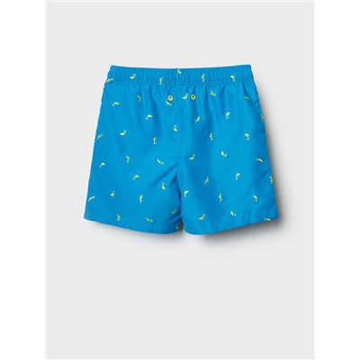 Шорты текстильные плавательные для мальчиков, средней длины