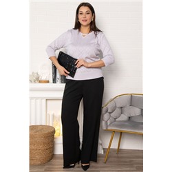 Блуза Нежный узор (сиреневая) Б14938-18М