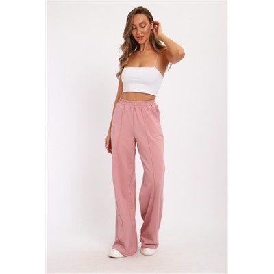 83914 брюки палаццо женские (Пудра)