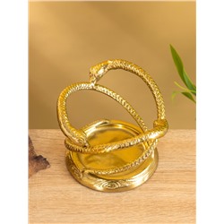 Подставка для бутылки «Змей искуситель», 10.5×10.5×15 см, алюминий