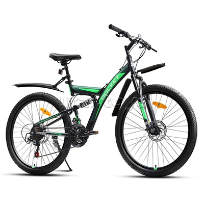 Велосипед 26" Rocket Azkar, цвет зеленый, размер 18"